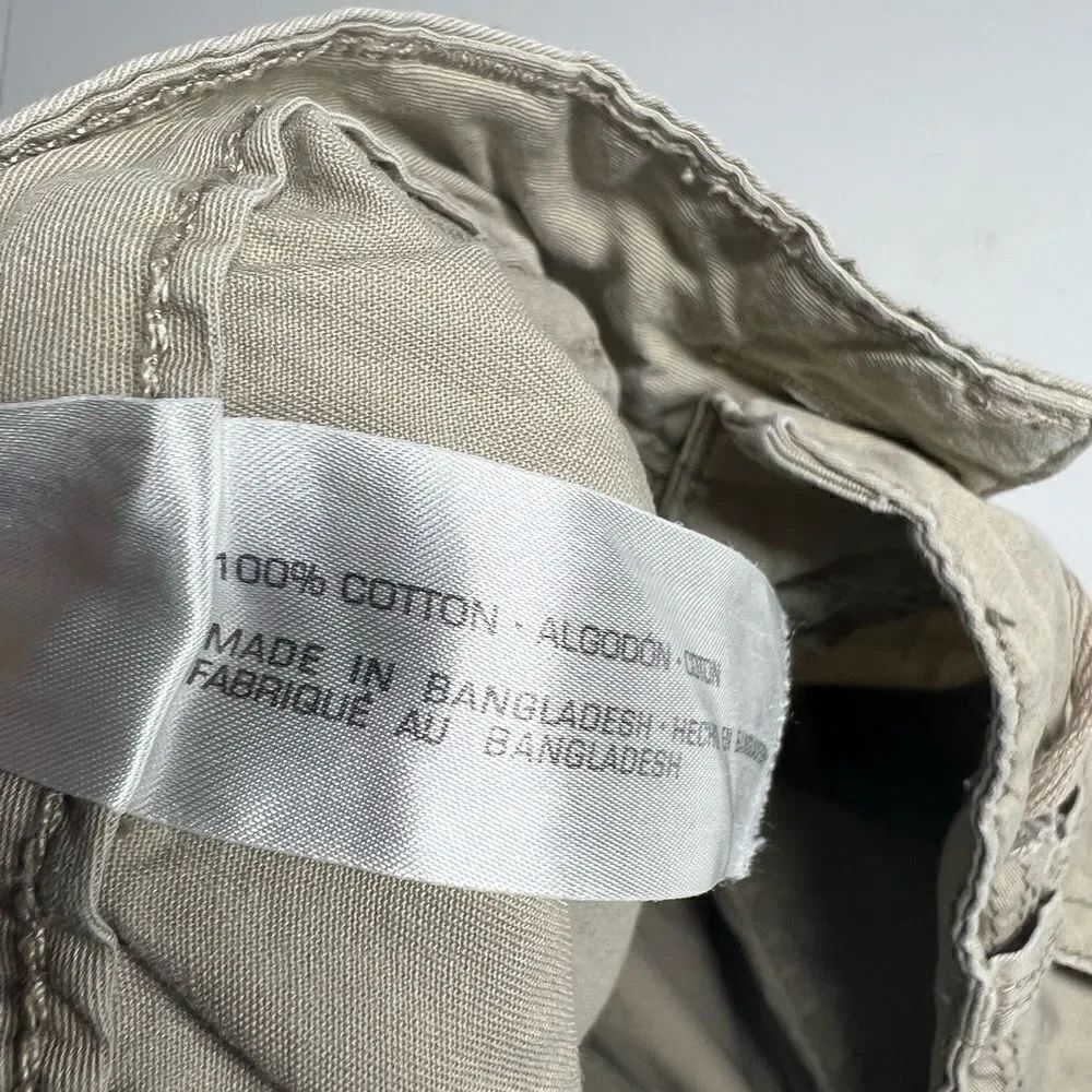 Supplies Tan Cargo Shorts Size 10 - Picture 5 of 10